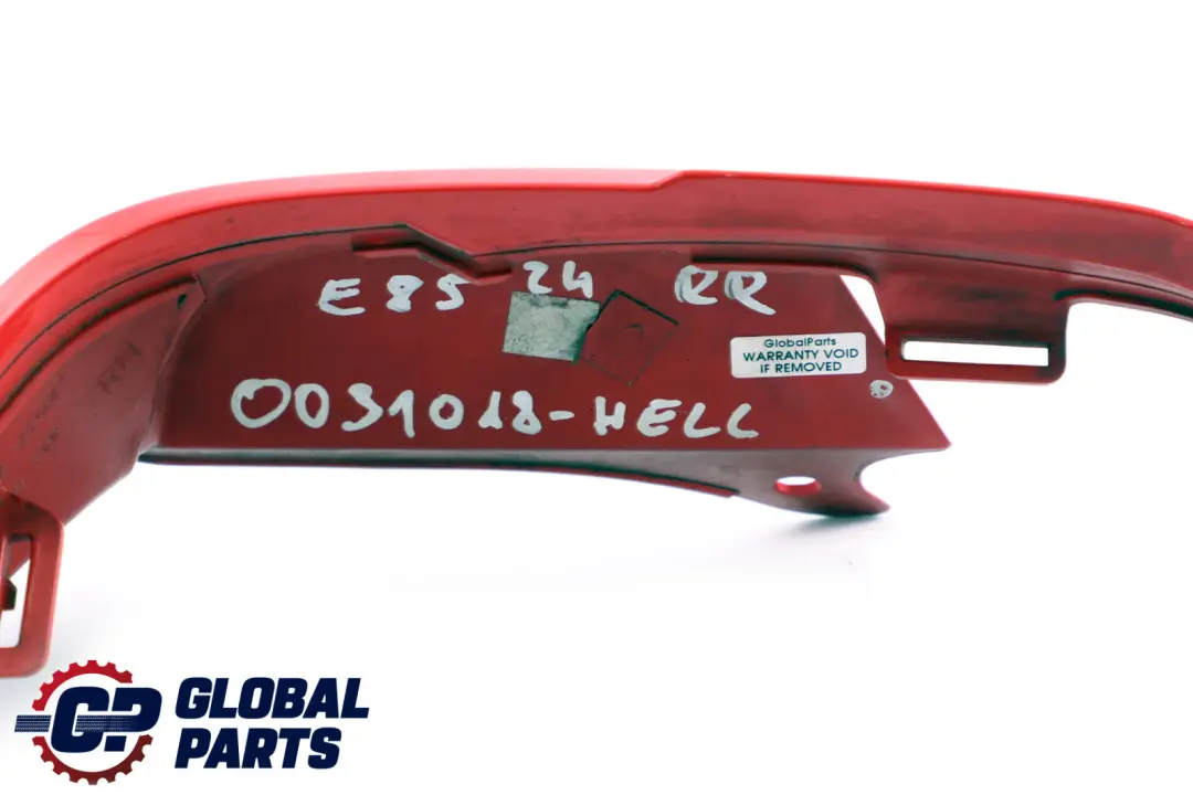 BMW Z4 Series E85 Frame Cover Light Rear Right O/S Hellrot - SKU P0031018-HELL - Part number 0031018