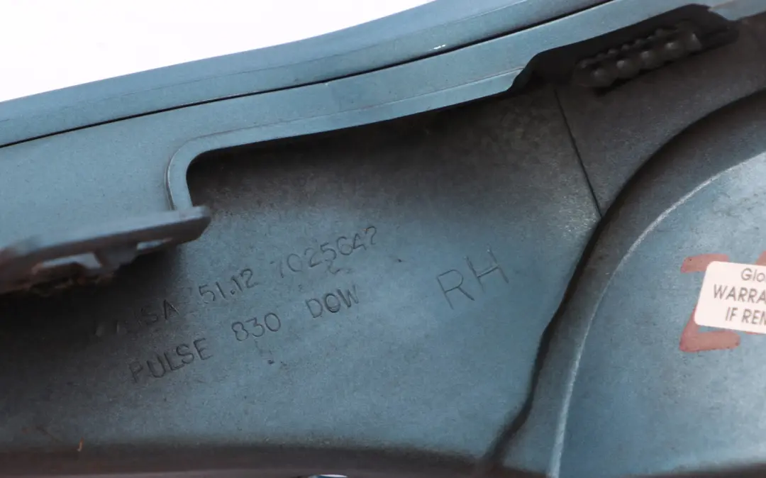 Frame Cover Light Rear Right O/S Maledivenblau Blue 2 A15 7025642 to BMW Z4 E85 with Part number P0031018 BMW Z4 E85 Frame Cover Light Rear Right O/S Maledivenblau Blue 2 A15 7025642 - SKU P0031018-MAB - Part number P0031018