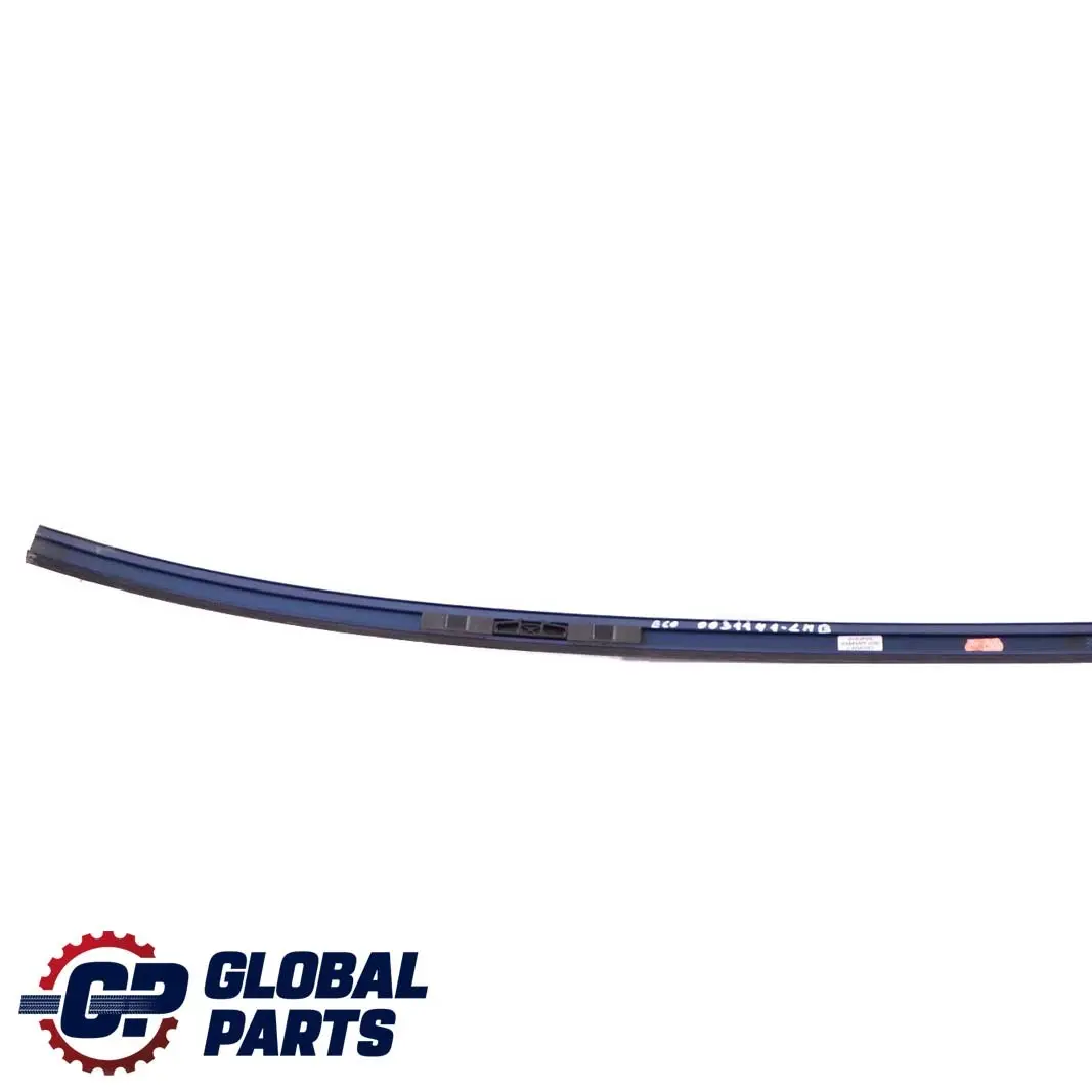 Left Roof Moulding Railing Gutter N/S Le Mans Blau Blue 381 to BMW 5 Series E60 with Part number 0031141 BMW 5 Series E60 Left Roof Moulding Railing Gutter N/S Le Mans Blau Blue 381 - SKU P0031141-LMB - Part number 0031141
