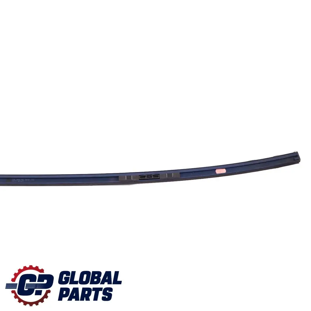 Left Roof Moulding Railing Gutter N/S Le Mans Blau Blue 381 to BMW 5 Series E60 with Part number 0031141 BMW 5 Series E60 Left Roof Moulding Railing Gutter N/S Le Mans Blau Blue 381 - SKU P0031141-LMB - Part number 0031141