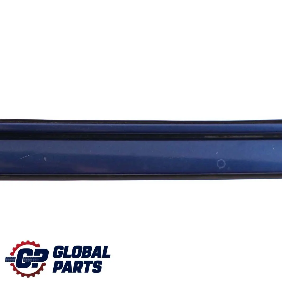 BMW 5 Series E60 Left Roof Moulding Railing Gutter N/S Le Mans Blau Blue 381 - SKU P0031141-LMB - Part number 0031141