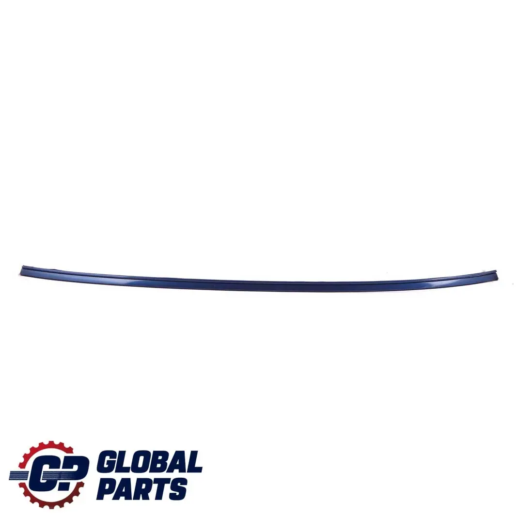 BMW 5 Series E60 Left Roof Moulding Railing Gutter N/S Le Mans Blau Blue 381 - SKU P0031141-LMB - Part number 0031141