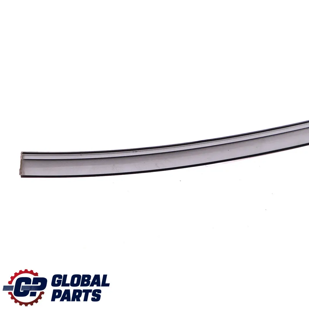 BMW E60 Modanatura Tetto Grondaia Sinistra Grigio Argento - A08 - SKU P0031141-SBG - Numero di parte 0031141
