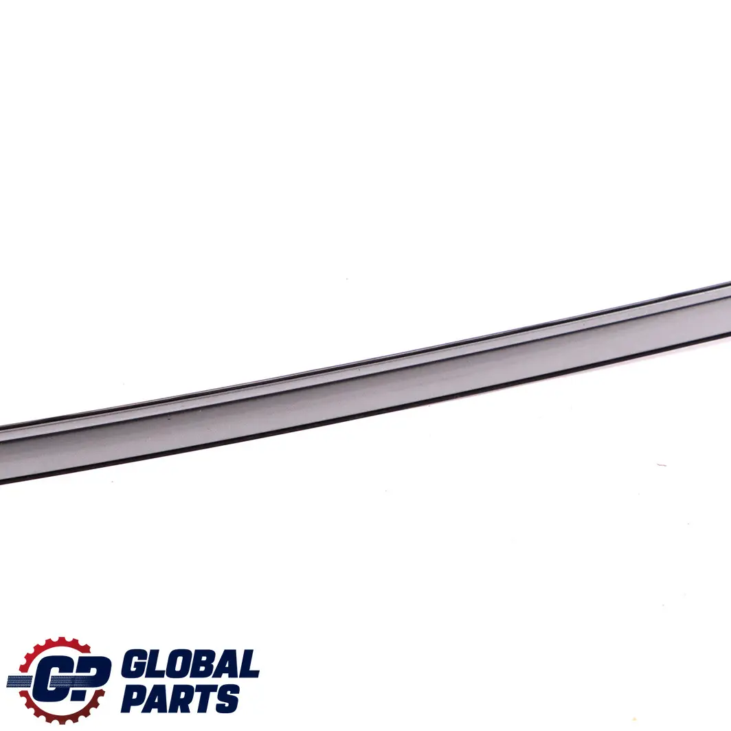 BMW E60 Modanatura Tetto Grondaia Sinistra Grigio Argento - A08 - SKU P0031141-SBG - Numero di parte 0031141