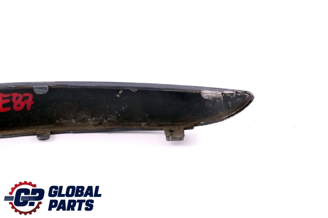 BMW 1 Series E87 Bumper Guard Strip Front Right O/S Carbonschwarz - SKU P0032638-CAR - Part number 7124500