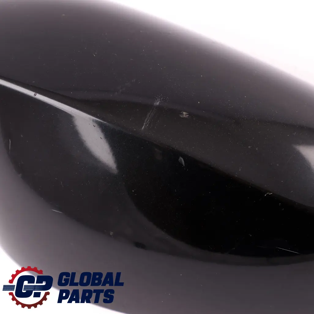 BMW 1 er E81 E87 4 Spiegel Abdeckung Abdeckkappe Links Black Schwarz Sapphire - SKU P0032680-BS4 - Teilenummer 0032680