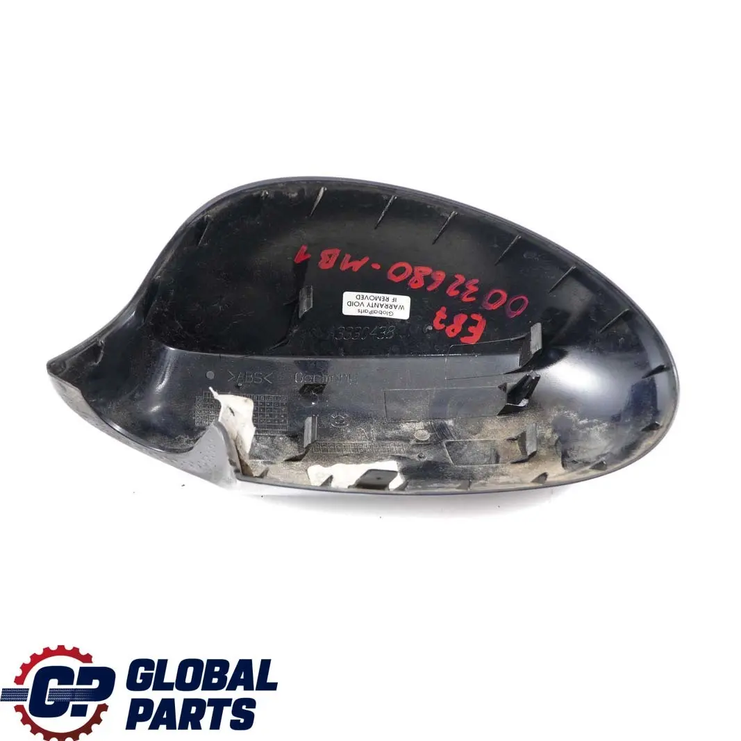 Capuchon Retroviseur Couvercle Droit Bleu Monaco A35 pour BMW E87 à propos du numéro de pièce 0032680 BMW E87 Capuchon Retroviseur Couvercle Droit Bleu Monaco A35 - SKU P0032680-MB1 - Numéro de pièce 0032680