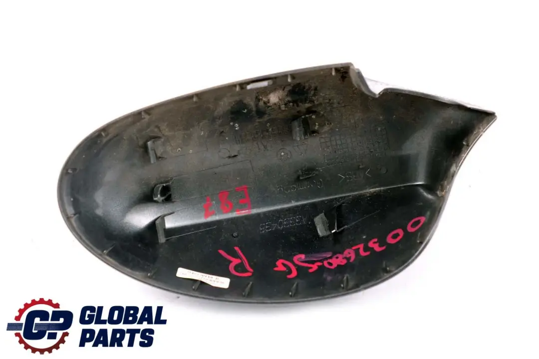 Right O/S Cover Cap Casing Wing Mirror Sparkling Graphite A22 to BMW E87 with Part number 0032680 BMW E87 Right O/S Cover Cap Casing Wing Mirror Sparkling Graphite A22 - SKU P0032680-SG - Part number 0032680