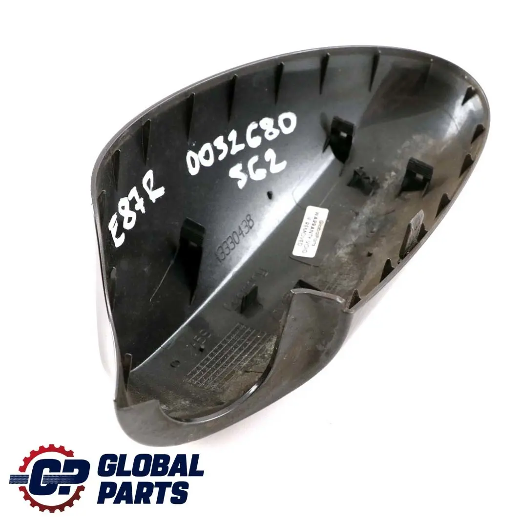 Right O/S Cover Cap Casing Mirror Wing Sparkling Graphite to BMW 1 E81 E87 with Part number 0032680 BMW 1 E81 E87 Right O/S Cover Cap Casing Mirror Wing Sparkling Graphite - SKU P0032680-SG2 - Part number 0032680