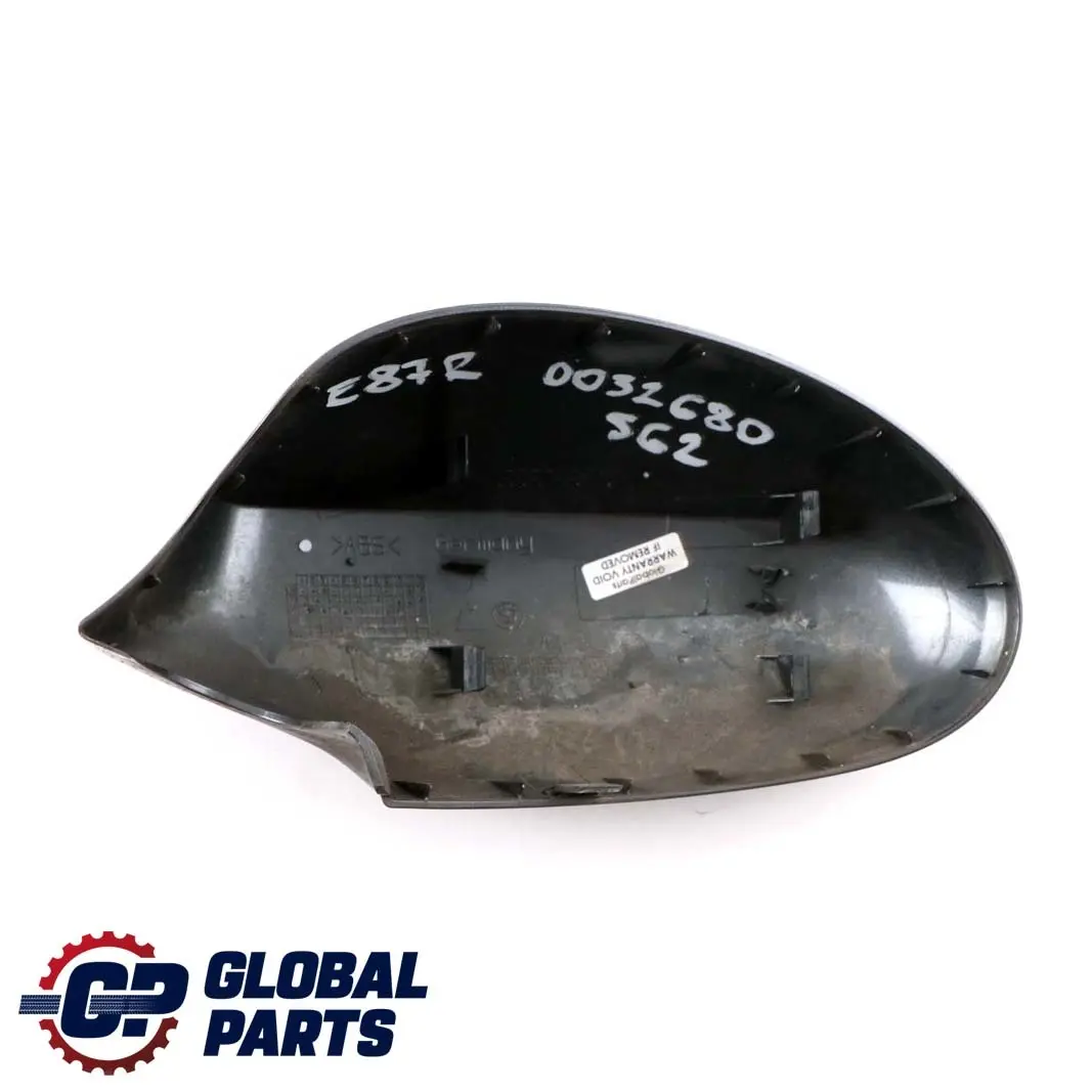Right O/S Cover Cap Casing Mirror Wing Sparkling Graphite to BMW 1 E81 E87 with Part number 0032680 BMW 1 E81 E87 Right O/S Cover Cap Casing Mirror Wing Sparkling Graphite - SKU P0032680-SG2 - Part number 0032680