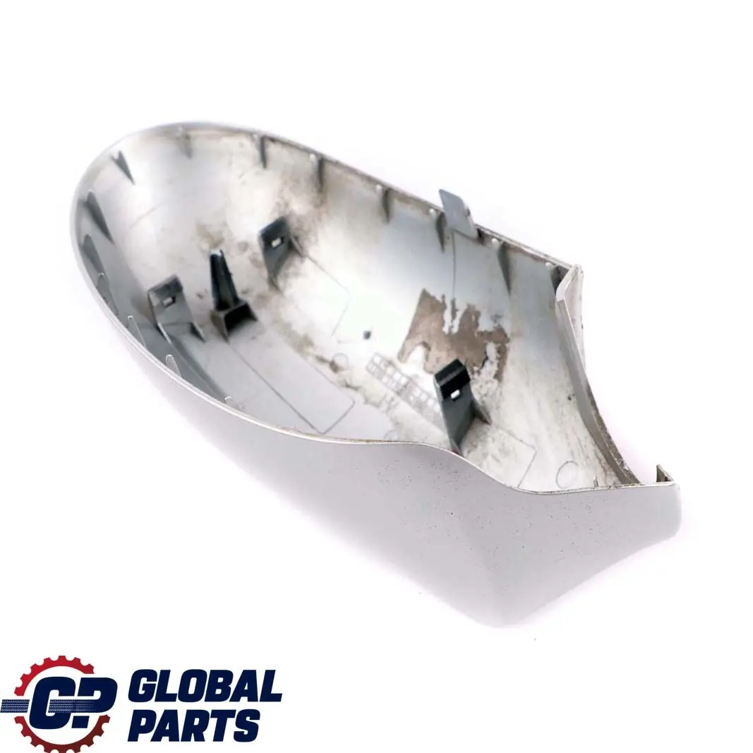 Right O/S Cover Cap Casing Wing Mirror Titansilber Silver to BMW 1 Series 4 E87 with Part number 0032680 BMW 1 Series 4 E87 Right O/S Cover Cap Casing Wing Mirror Titansilber Silver - SKU P0032680-TS4 - Part number 0032680