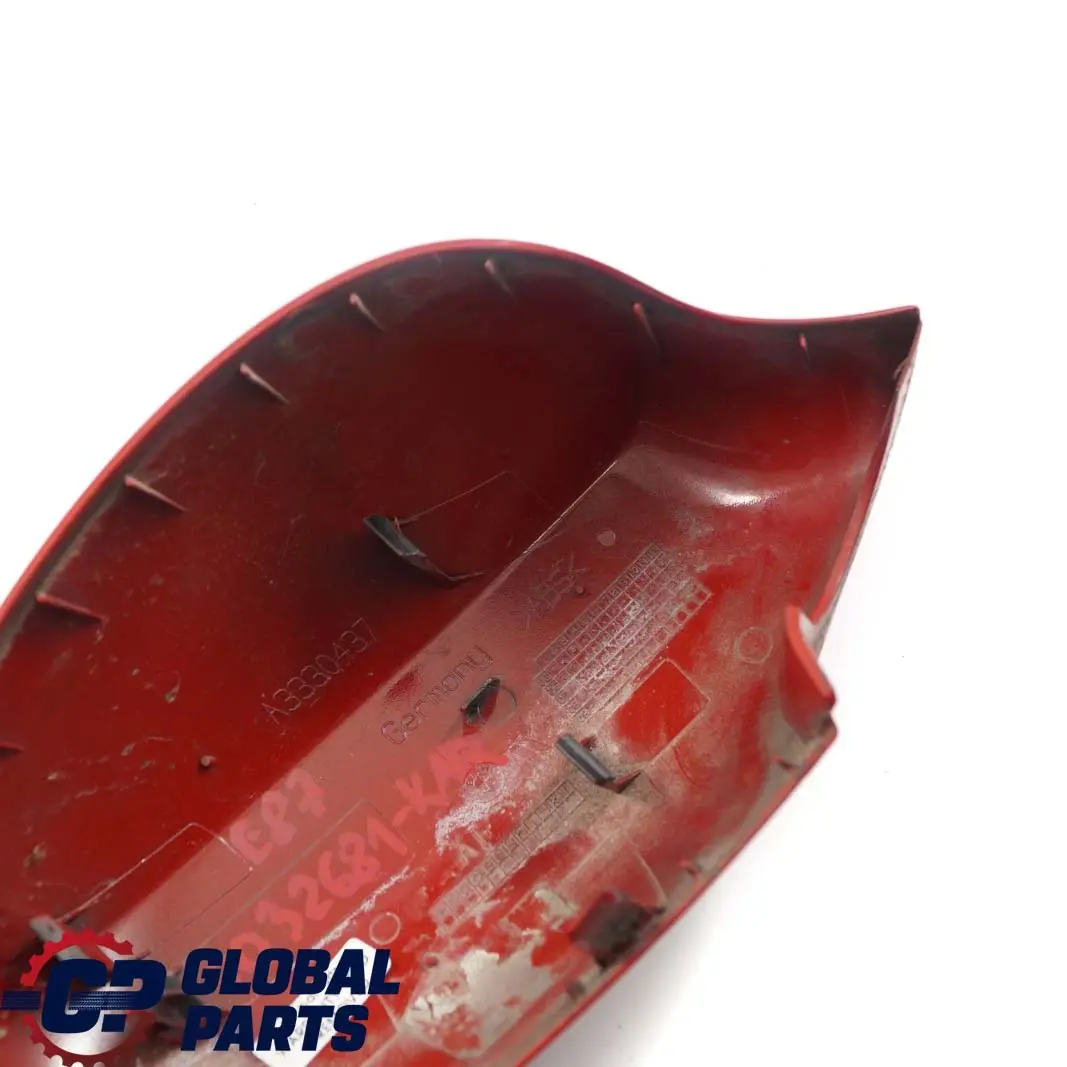 Tapa Carcasa Espejo Retrovisor Izquierdo Karmesinrot Rojo Carmesi para BMW E87 con número de pieza 0032681 BMW E87 Tapa Carcasa Espejo Retrovisor Izquierdo Karmesinrot Rojo Carmesi - SKU P0032681-KAR - Número de pieza 0032681