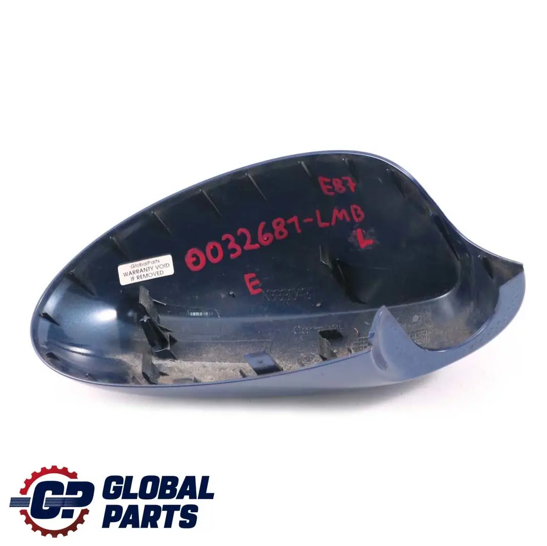 BMW 1 Series E87 Cover Cap Casing Left Wing Mirror N/S Le Mans Blau Blue 381 - SKU P0032681-LMB - Part number 0032681