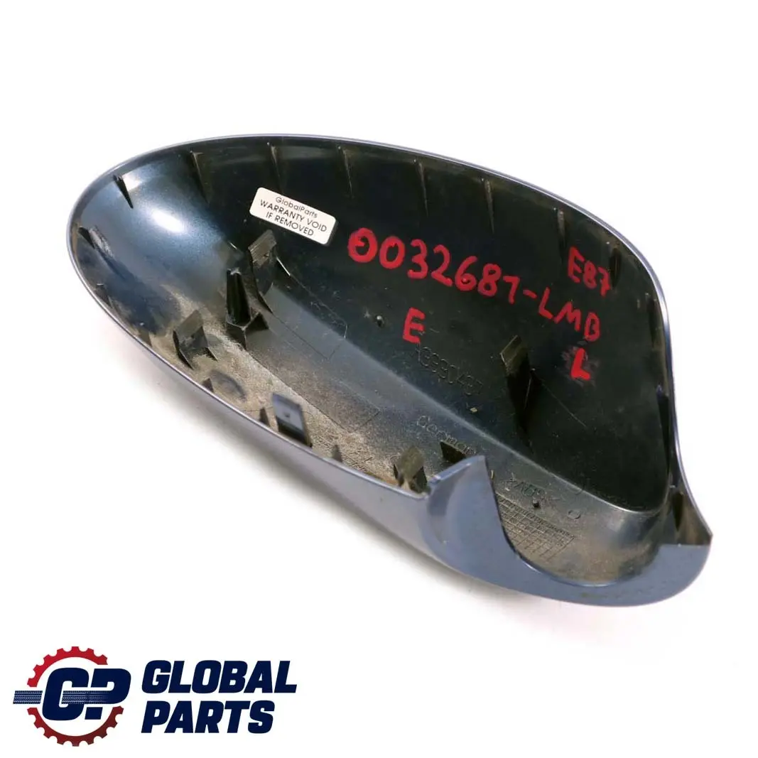 BMW 1 Series E87 Cover Cap Casing Left Wing Mirror N/S Le Mans Blau Blue 381 - SKU P0032681-LMB - Part number 0032681