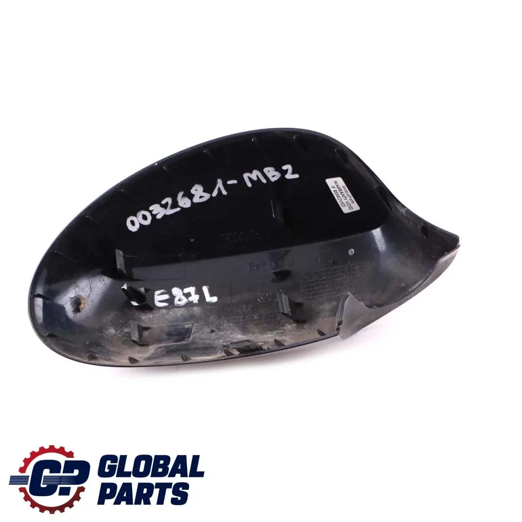 Left N/S Cover Cap Casing Mirror Wing Monacoblau Blue Metallic to BMW 1 E87 with Part number 0032681 BMW 1 E87 Left N/S Cover Cap Casing Mirror Wing Monacoblau Blue Metallic - SKU P0032681-MB2 - Part number 0032681