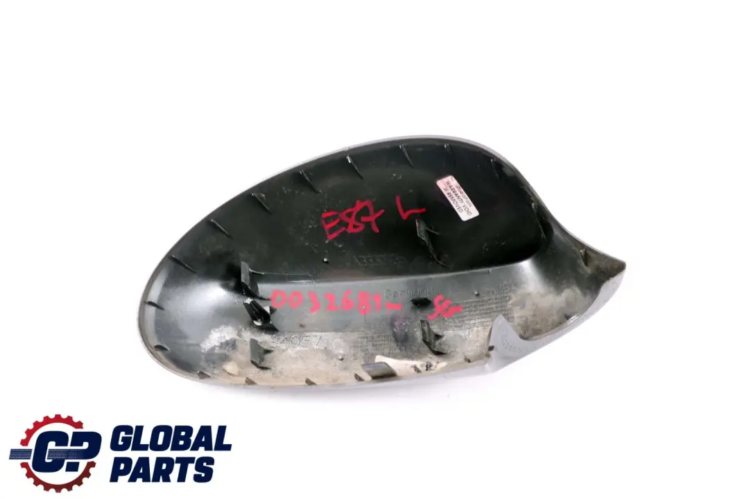 Cap Casing Left Wing Mirror N/S Sparkling Graphite A22 to BMW 1 Series E87 Cover with Part number 0032681 BMW 1 Series E87 Cover Cap Casing Left Wing Mirror N/S Sparkling Graphite A22 - SKU P0032681-SG - Part number 0032681