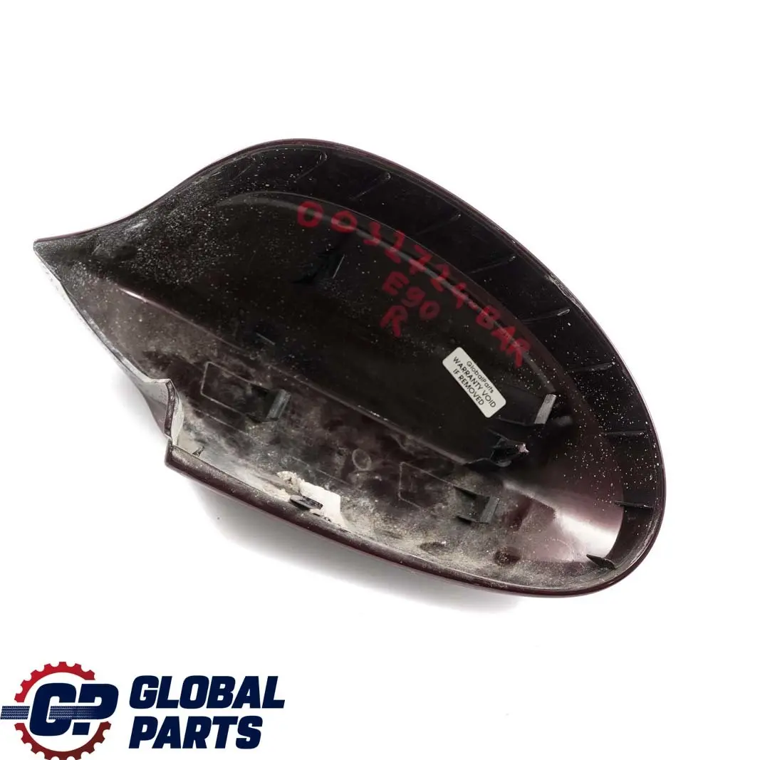 Right Cap Cover O/S Casing Wing Mirror Barberarot Red A39 to BMW 3 Series E90 E91 with Part number 0032724 BMW 3 Series E90 E91 Right Cap Cover O/S Casing Wing Mirror Barberarot Red A39 - SKU P0032724-BAR - Part number 0032724
