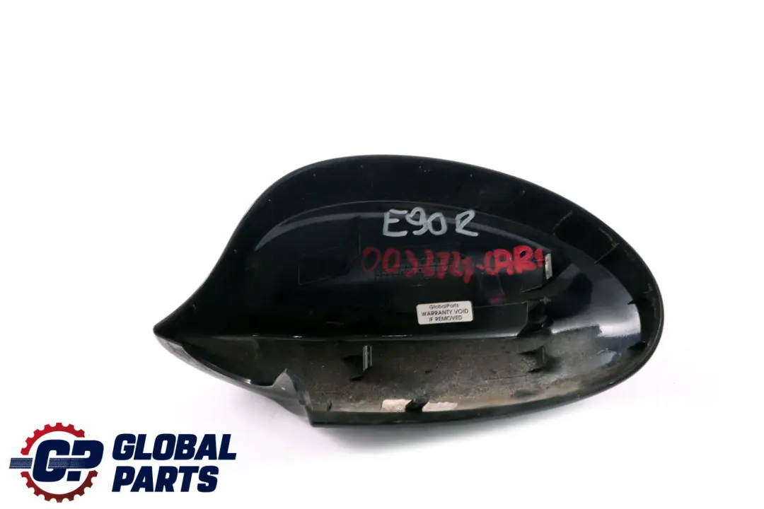 BMW 3 Series E90 E91 Right Cover Cap O/S Casing Wing Mirror Carbonschwarz Black - SKU P0032724-CAR1 - Part number 0032724
