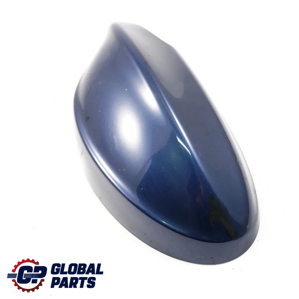Right Cap Cover O/S Casing Wing Mirror Mysticblau Mystic Blue A07 to BMW 3 E90 E91 with Part number 0032724 BMW 3 E90 E91 Right Cap Cover O/S Casing Wing Mirror Mysticblau Mystic Blue A07 - SKU P0032724-MYS - Part number 0032724