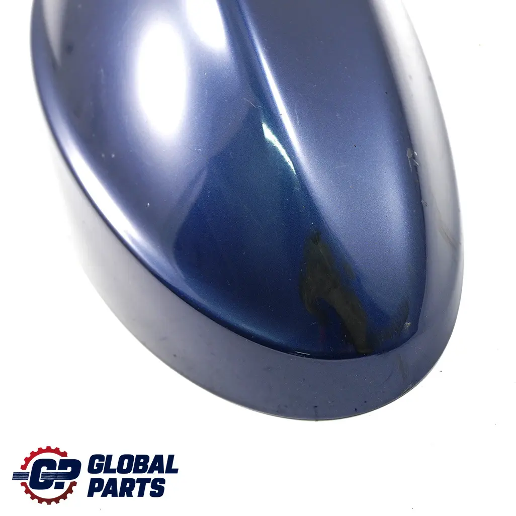 BMW 3 E90 E91 Right Cap Cover O/S Casing Wing Mirror Mysticblau Mystic Blue A07 - SKU P0032724-MYS - Part number 0032724