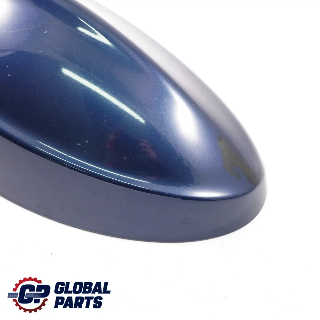BMW 3 E90 E91 Right Cap Cover O/S Casing Wing Mirror Mysticblau Mystic Blue A07 - SKU P0032724-MYS - Part number 0032724