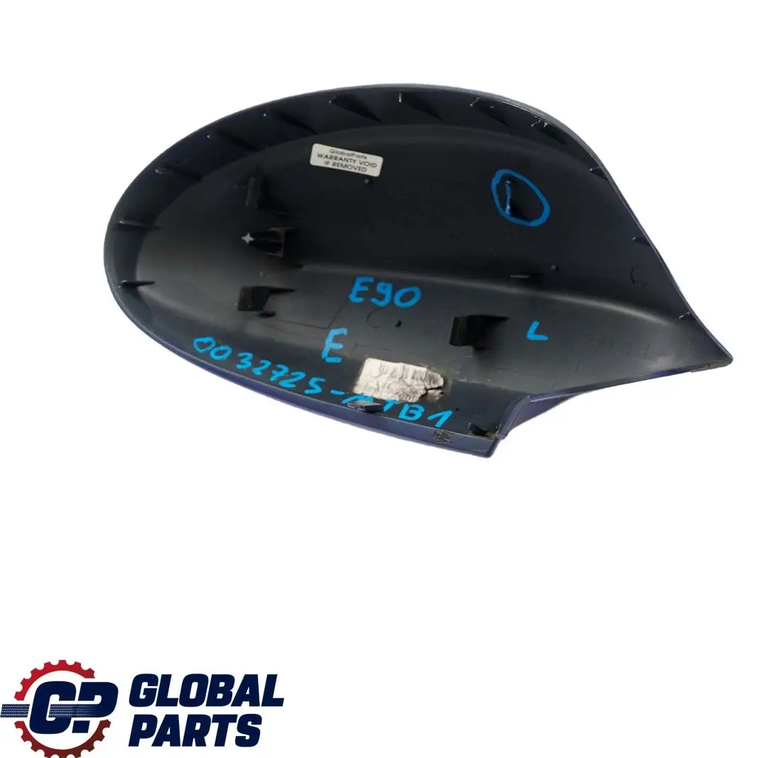 Cover Cap BMW E90 E91 Casing Wing Mirror Trim Left N/S Montego Blue - A51 - SKU P0032725-MTB1 - Part number 0032725
