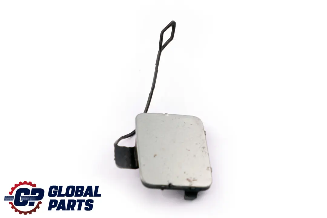 BMW 3 Series E90 E91 Front Bumper Flap Towing Eye Arktis Metallic - A34 7116687 - SKU 0033166-AM - Part number 0033166