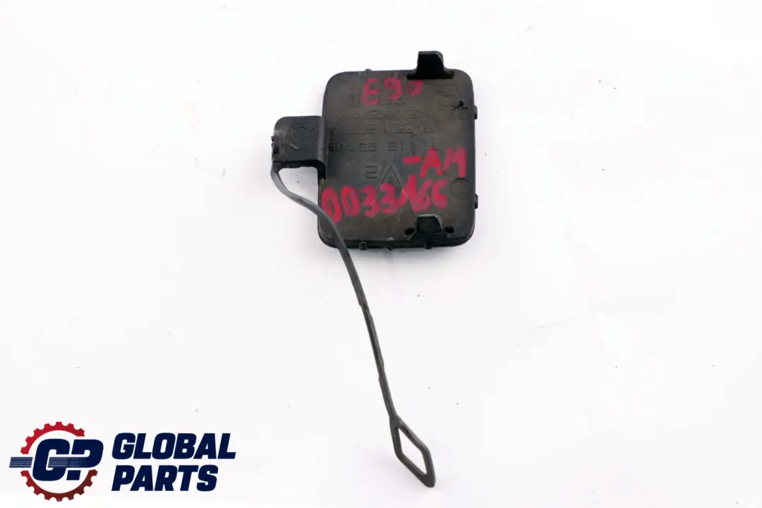 BMW 3 Series E90 E91 Front Bumper Flap Towing Eye Arktis Metallic - A34 7116687 - SKU 0033166-AM - Part number 0033166