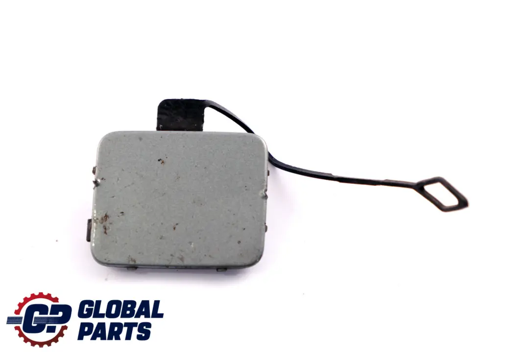 BMW 3 Series E90 E91 Front Bumper Flap Towing Eye Arktis Metallic - A34 7116687 - SKU P0033166-AM - Part number 0033166