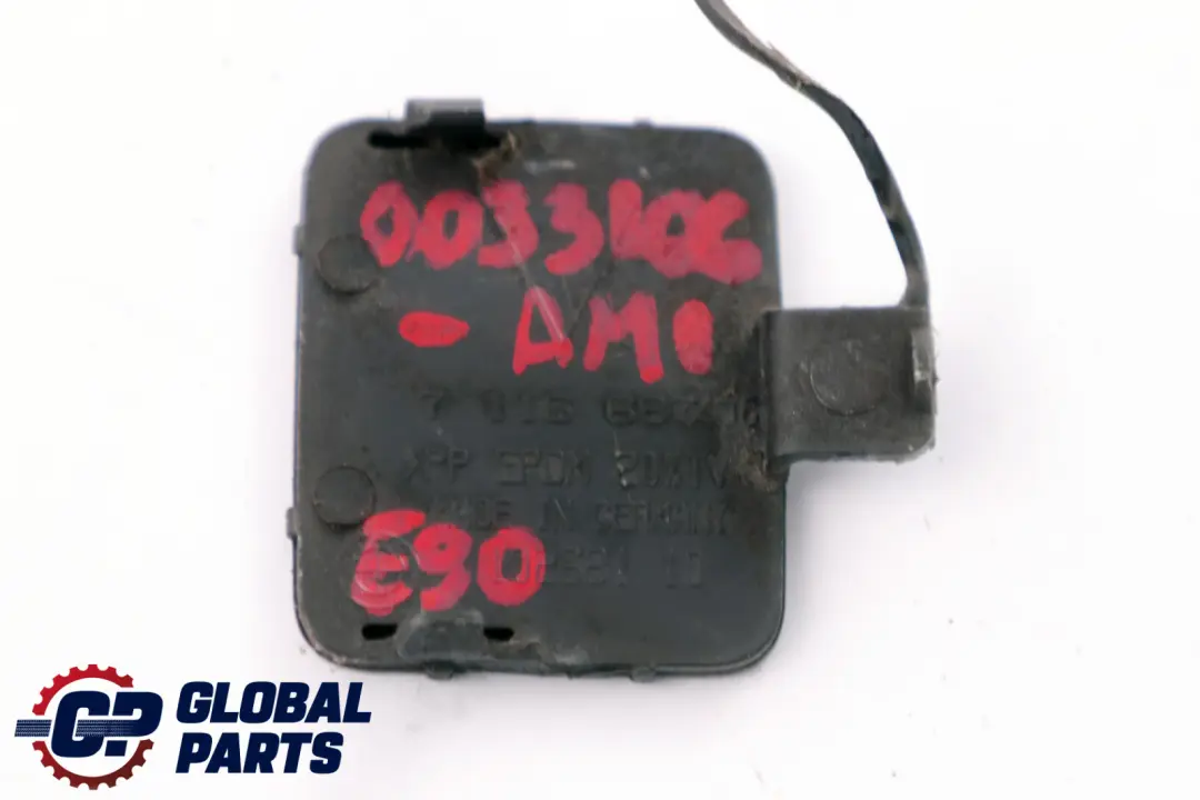 Front Bumper Towing Eye Flap Arktis Metallic - A34 7116687 to BMW 3 Series E90 E91 with Part number 0033166 BMW 3 Series E90 E91 Front Bumper Towing Eye Flap Arktis Metallic - A34 7116687 - SKU P0033166-AM1 - Part number 0033166