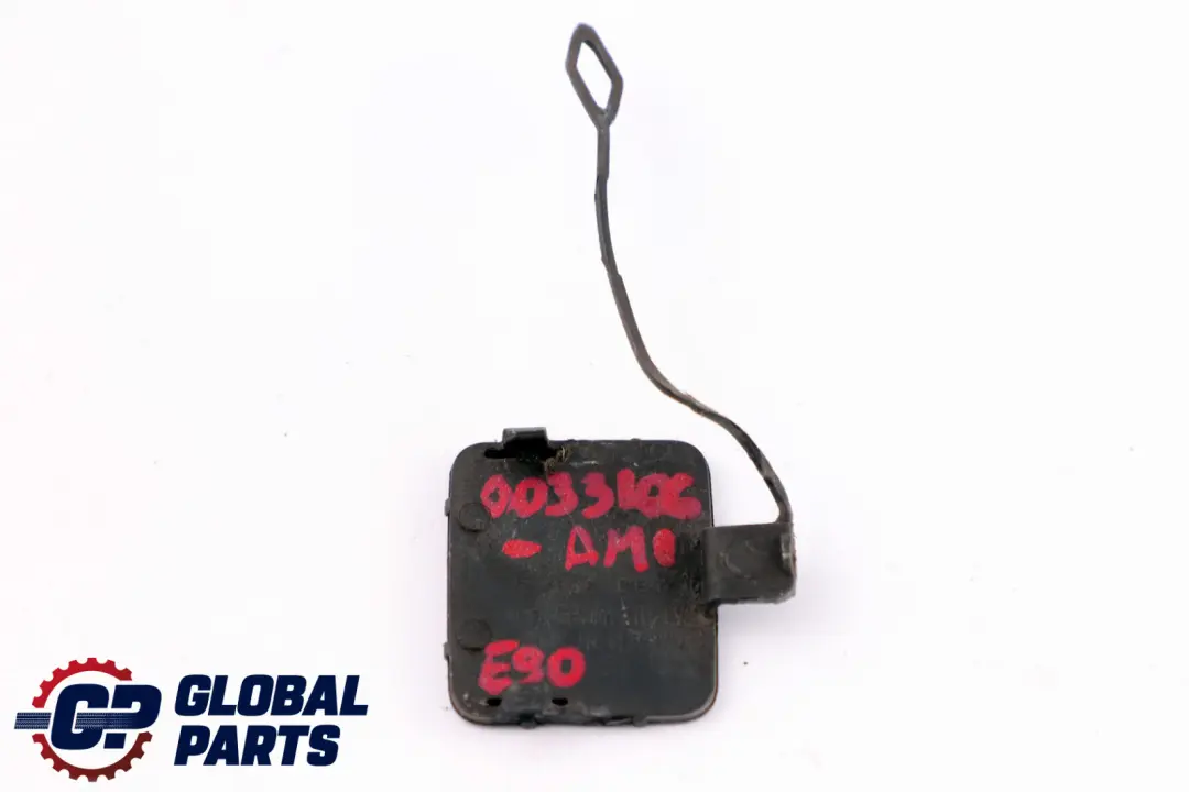 BMW 3 Series E90 E91 Front Bumper Towing Eye Flap Arktis Metallic - A34 7116687 - SKU P0033166-AM1 - Part number 0033166