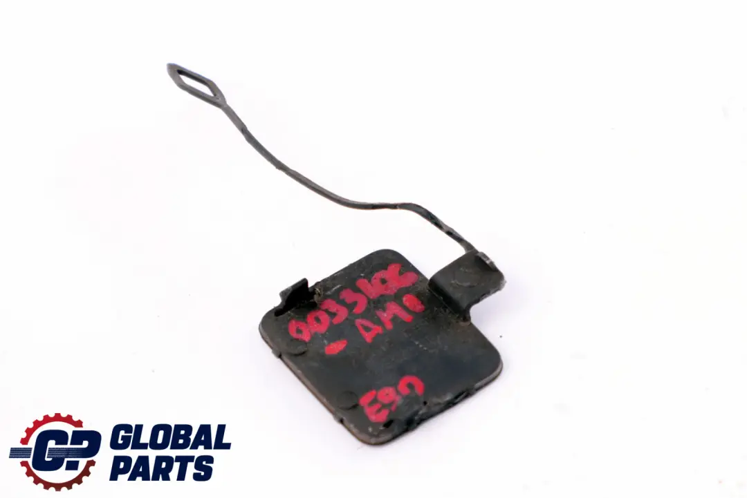 BMW 3 Series E90 E91 Front Bumper Towing Eye Flap Arktis Metallic - A34 7116687 - SKU P0033166-AM1 - Part number 0033166