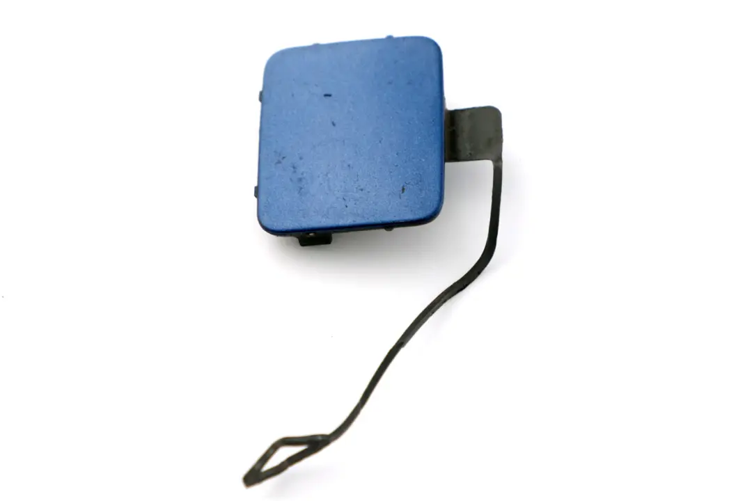 BMW 3 Series E90 E91 Front Bumper Flap Towing Eye Montegoblau Blue 7116687 - SKU P0033166-MTB - Part number 0033166