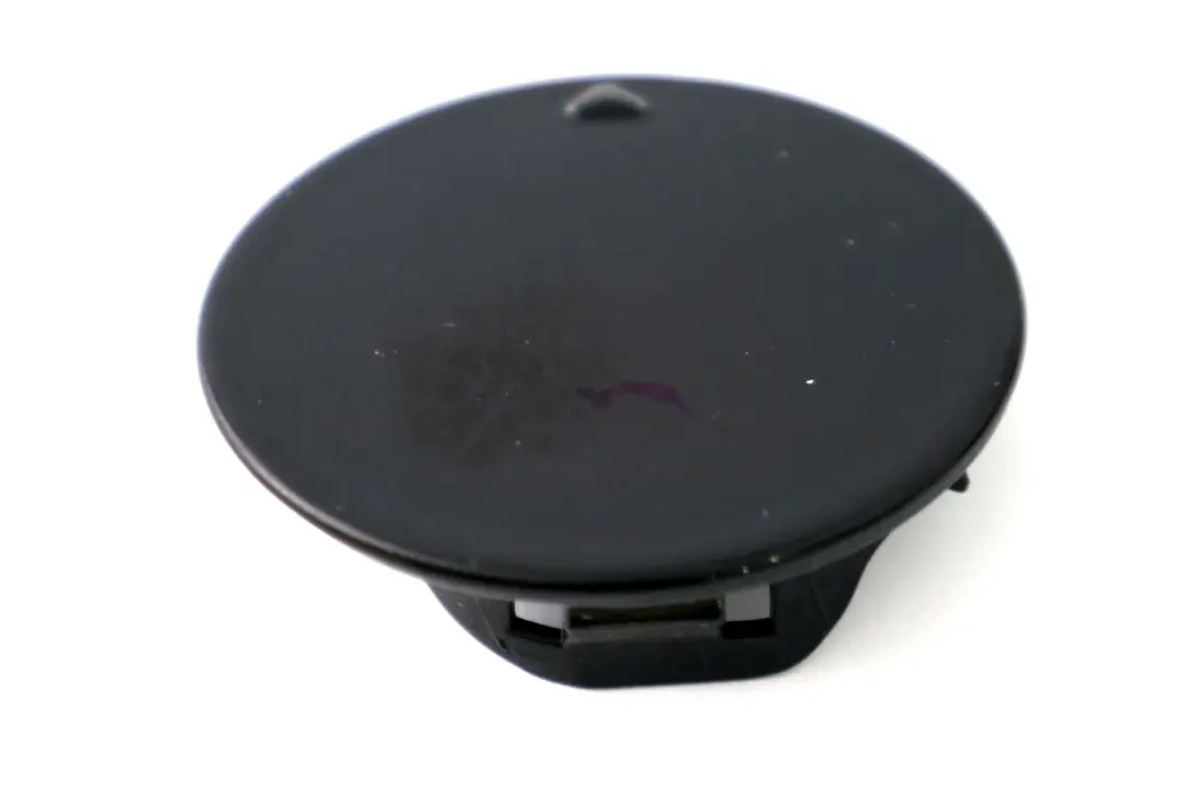 Flap Towing Eye Front Bumper Black Sapphire to BMW 1 Series E81 E87 LCI M Sport with Part number 0033763 BMW 1 Series E81 E87 LCI M Sport Flap Towing Eye Front Bumper Black Sapphire - SKU P0033763-BS - Part number 0033763