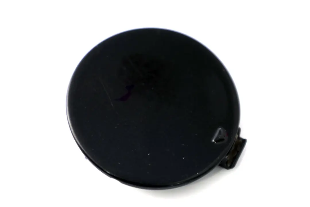 Flap Towing Eye Front Bumper Black Sapphire to BMW 1 Series E81 E87 LCI M Sport with Part number 0033763 BMW 1 Series E81 E87 LCI M Sport Flap Towing Eye Front Bumper Black Sapphire - SKU P0033763-BS - Part number 0033763