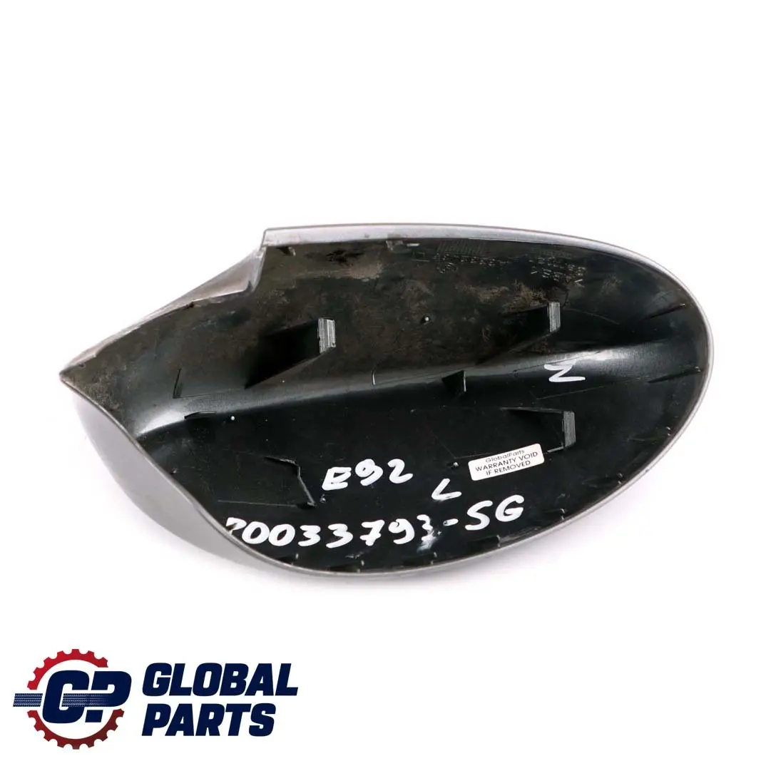 BMW E92 E93 Left Cover Cap N/S Casing Housing Wing Mirror Sparkling Graphite - SKU P0033793-SG - Part number 0033793