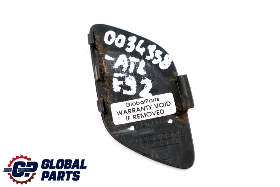 Front Bumper Flap Towing Hook Eye Atlantikblau Blue to BMW 3 Series E92 E93 with Part number 7128243 BMW 3 Series E92 E93 Front Bumper Flap Towing Hook Eye Atlantikblau Blue - SKU P0034358-ATL - Part number 7128243