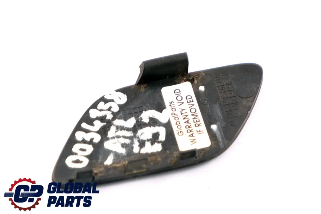 Front Bumper Flap Towing Hook Eye Atlantikblau Blue to BMW 3 Series E92 E93 with Part number 7128243 BMW 3 Series E92 E93 Front Bumper Flap Towing Hook Eye Atlantikblau Blue - SKU P0034358-ATL - Part number 7128243