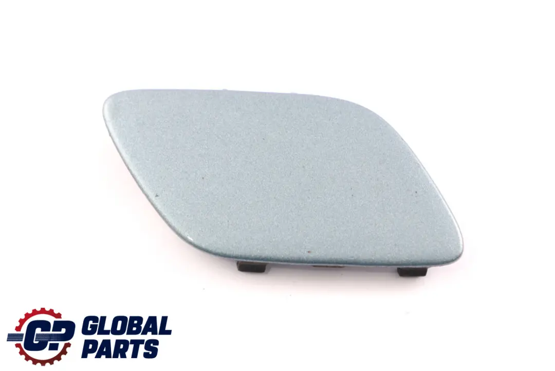 Front Bumper Flap Towing Hook Eye Atlantikblau Blue to BMW 3 Series E92 E93 with Part number 7128243 BMW 3 Series E92 E93 Front Bumper Flap Towing Hook Eye Atlantikblau Blue - SKU P0034358-ATL - Part number 7128243