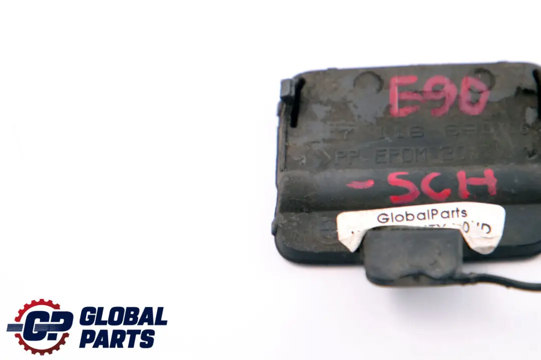 BMW 3 Series E90 Flap Towing Eye Rear Bumper Schwarz 2 Black 668 - SKU P0034445-SCH - Part number 7116690