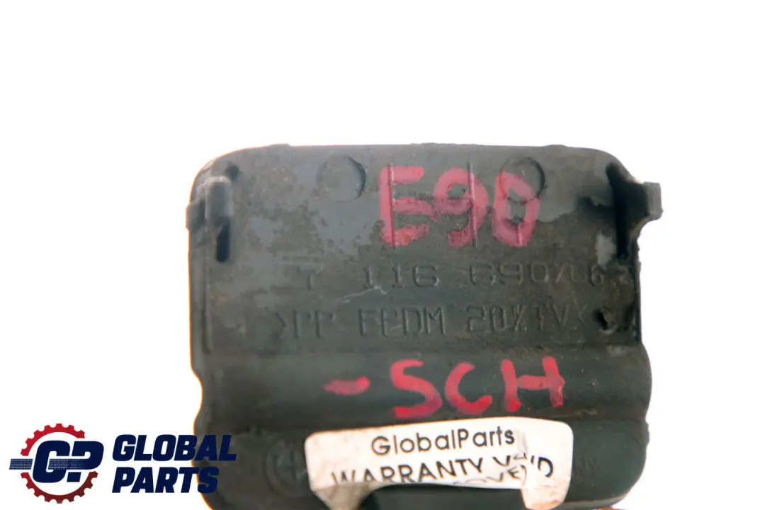 BMW 3 Series E90 Flap Towing Eye Rear Bumper Schwarz 2 Black 668 - SKU P0034445-SCH - Part number 7116690