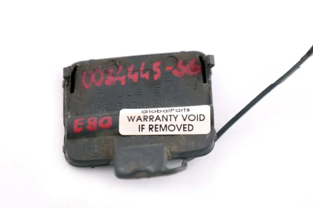 BMW E90 Flap Towing Eye Rear Bumper Sparkling Graphite Metallic - A22 7116690 - SKU P0034445-SG - Part number 0034445