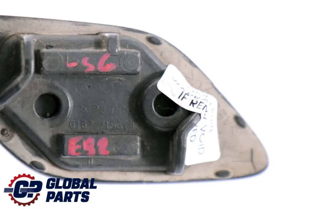 Coperchio Ugello Lavavetri Sinistro Grafite Scintillante 7158749 per BMW E92 con numero di parte 0034465 BMW E92 Coperchio Ugello Lavavetri Sinistro Grafite Scintillante 7158749 - SKU P0034465-SG - Numero di parte 0034465