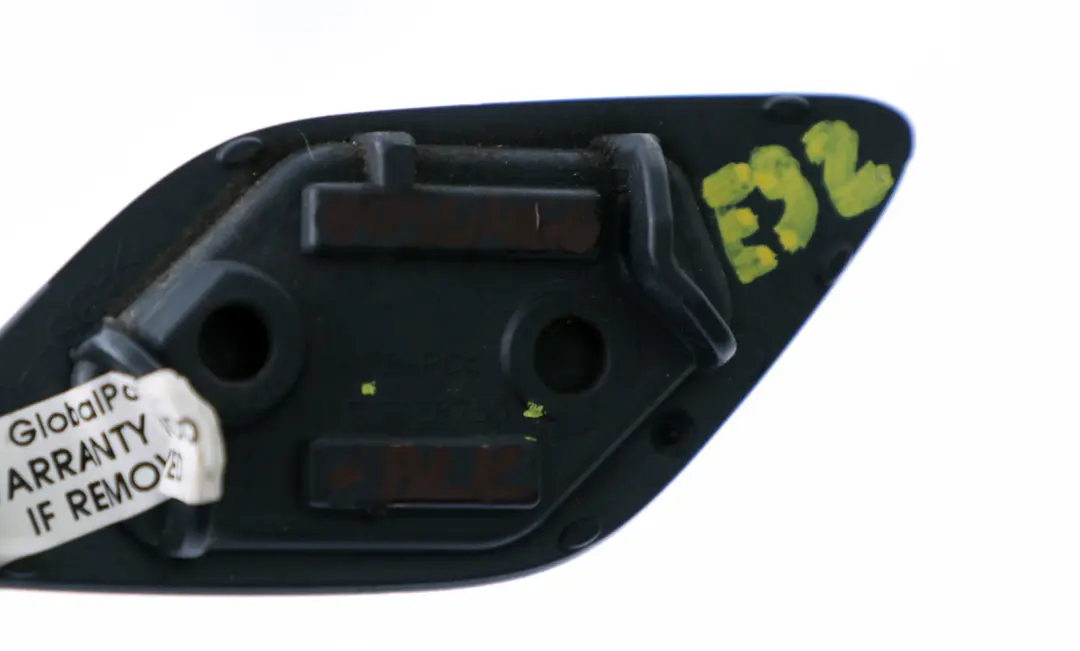 Washer Spray Nozzle Right O/S Black to BMW 3 Series E92 E93 Cover with Part number 7158750 BMW 3 Series E92 E93 Cover Washer Spray Nozzle Right O/S Black - SKU P0034466-BLK - Part number 7158750