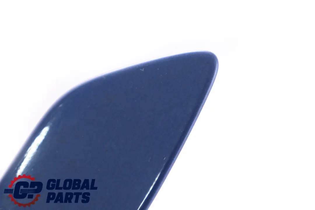 BMW E92 E93 Cover Washer Spray Bumper Front Right O/S Montegoblau Blue - SKU P0034466-MTB - Part number 7158750