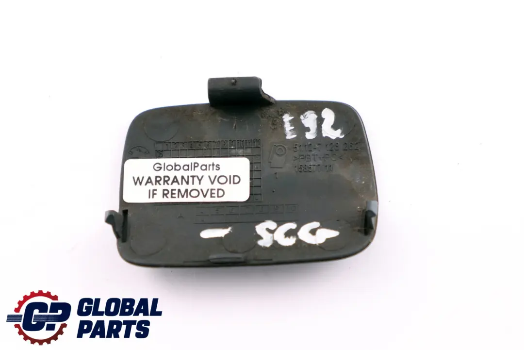 Bumper Flap Towing Eye Spacegrau Space Grey 7128262 to BMW E92 E93 Rear with Part number 0034476 BMW E92 E93 Rear Bumper Flap Towing Eye Spacegrau Space Grey 7128262 - SKU P0034476-SCG - Part number 0034476