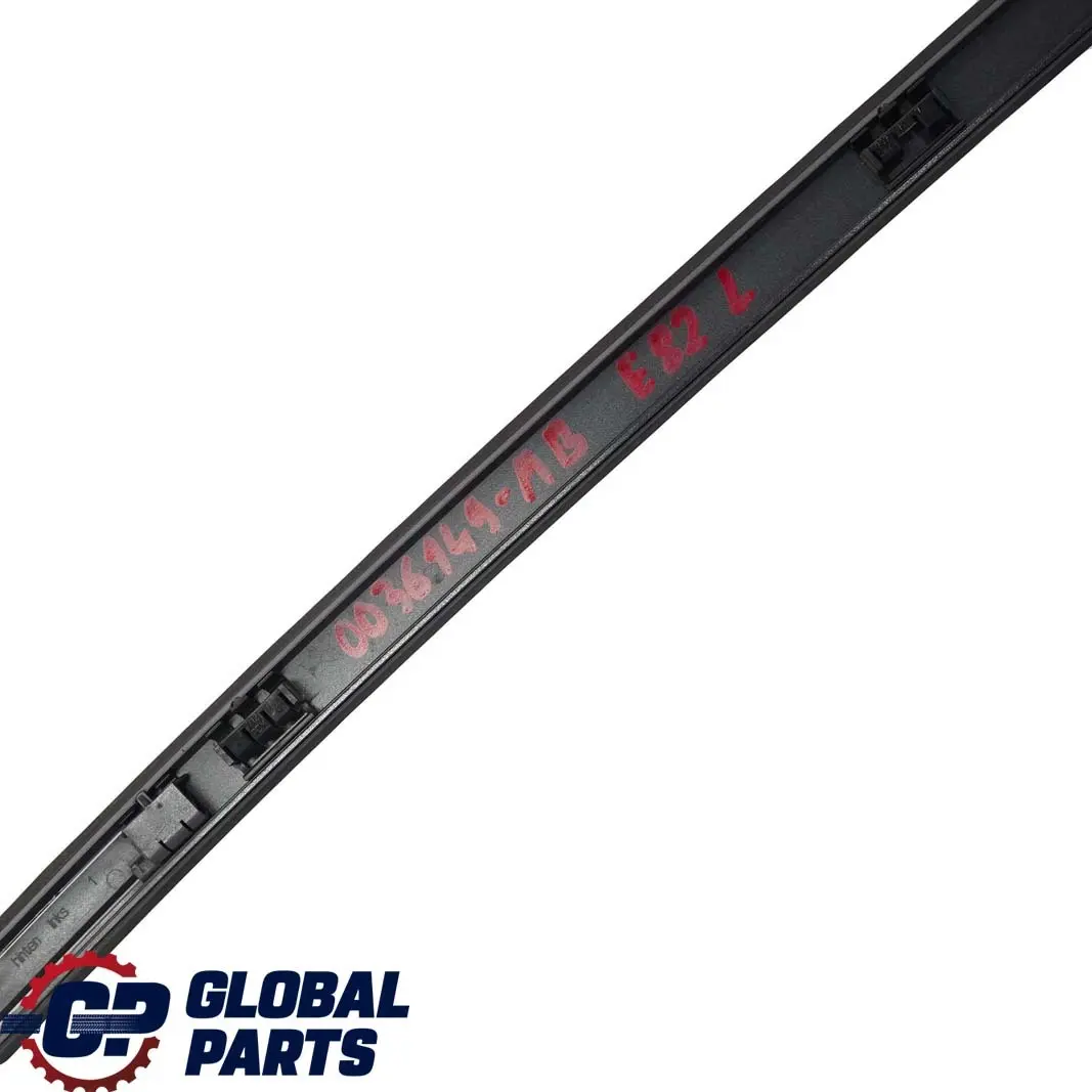 BMW E82 Coupe Izquierda Techo Moldura Barandilla Trim Monacoblau Monaco Azul A35 - SKU P0036149-MB - Número de pieza 0036149