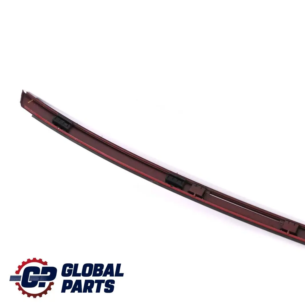 BMW E82 Coupe Left N/S Roof Moulding Railing Strip Trim Vermilionrot - A82 - SKU P0036149-VER - Part number 0036149