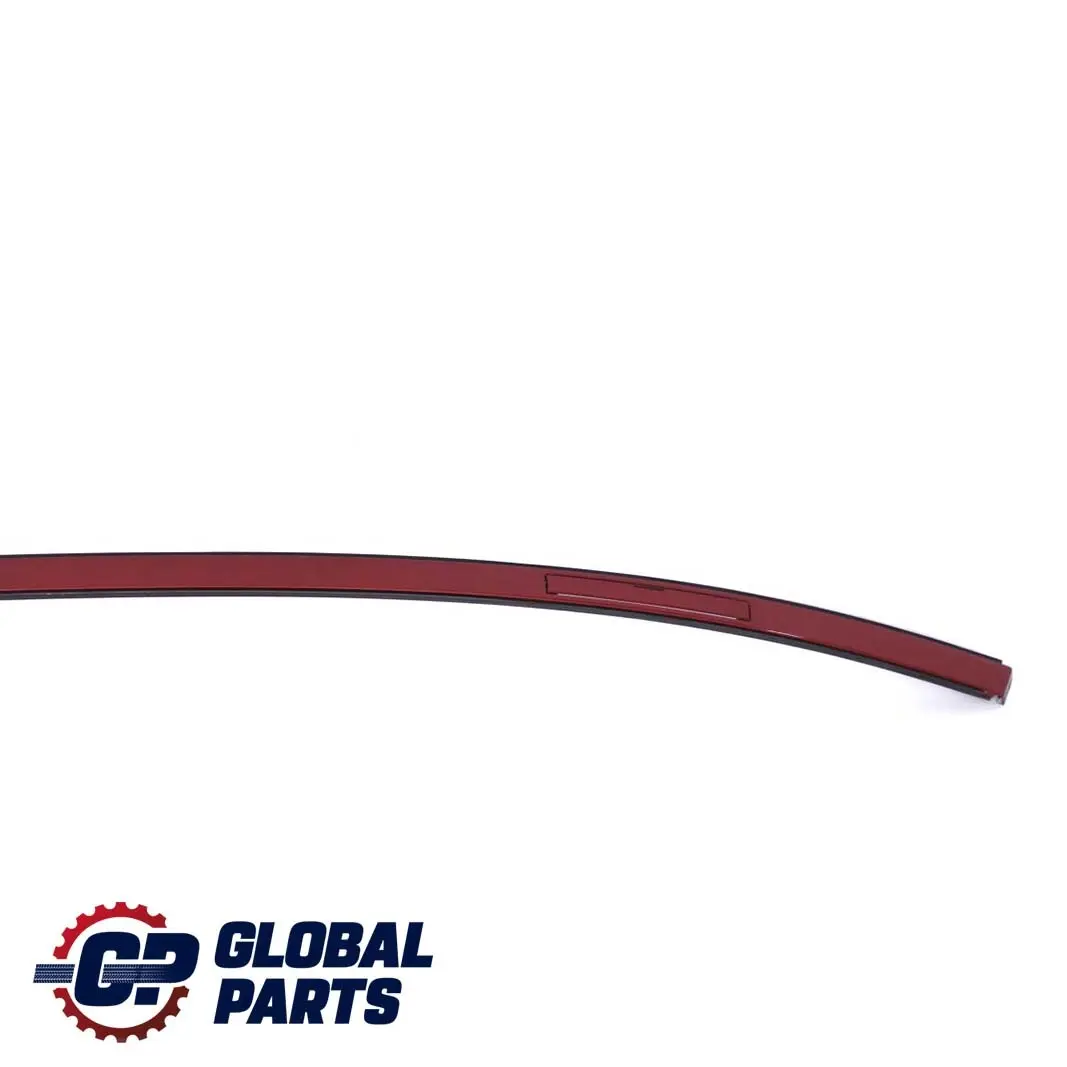 BMW E82 Coupe Left N/S Roof Moulding Railing Strip Trim Vermilionrot - A82 - SKU P0036149-VER - Part number 0036149