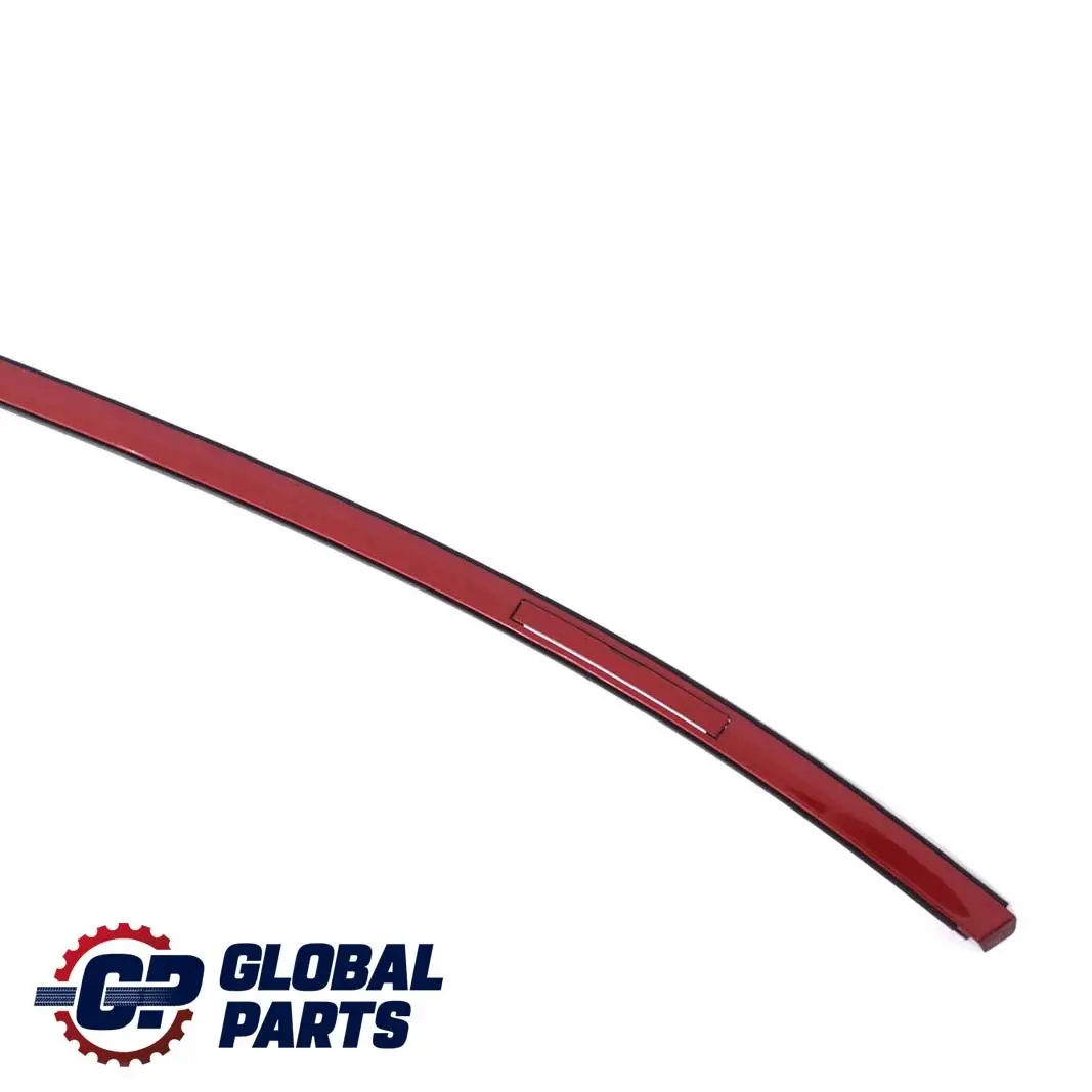 BMW E82 Coupe Left N/S Roof Moulding Railing Strip Trim Vermilionrot - A82 - SKU P0036149-VER - Part number 0036149